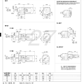 Caja de cambios de velocidad helicoidal de la serie Redsun R27 con motor de CA de 0.18 ~ 3kW